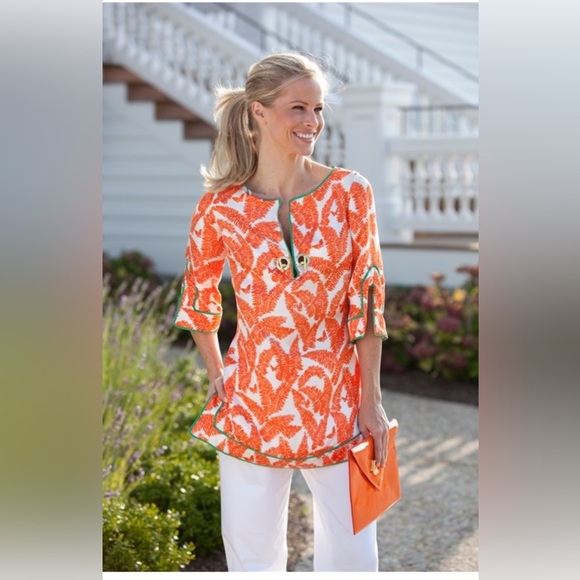 NWT Elizabeth McKay tunic top - Picture 1 of 2